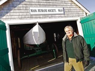 Chip Gillespie is The Standard-Times Westport Man of the Year. Because of his efforts, the historic Horseneck Point Lifesaving Station was rescued and restored.