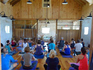 yoga at stone barn