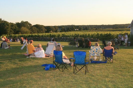 Westport Rivers Vineyard and Winery hosts its Summer Sunset Music Series on Saturdays in July and August. Performances are from 5:30 to 7:30 p.m. No cover charge. Wines and brews and food will be available for sale. Bring your own chairs and blankets.